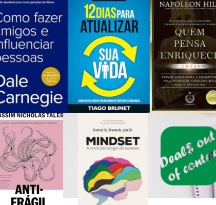 Livros mais vendidos na Amazon sobre Administração, Negócios e Economia.