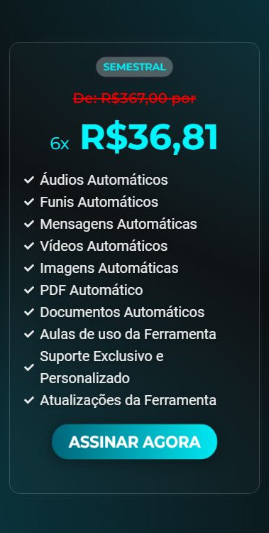 O Zap Suite é a solução perfeita para otimizar o atendimento no WhatsApp. Com uma interface simples e intuitiva, mesmo usuários com pouca experiência em tecnologia podem usá-lo facilmente. Grave, salve funis de vendas e automatize respostas em texto e áudio com um clique. Flexível, respeita os intervalos definidos pelo usuário. Ideal para pequenos empresários em busca de eficiência e empreendedores digitais que trabalham com WhatsApp. Versátil e acessível, o Zap Suite é a chave para um atendimento consistente e operações otimizadas.